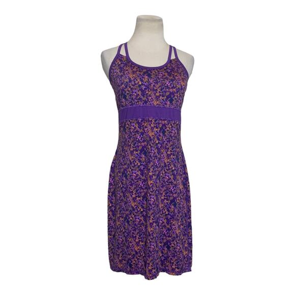 Gaiam purple built in bra active tennis dress size small - Picture 1 of 10